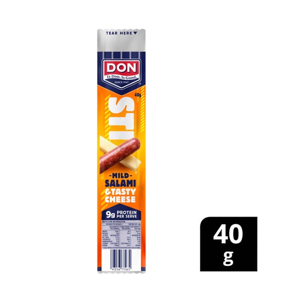 Don Mild Salami & Cheese Stix | 40g