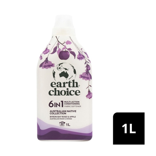 Earth Choice Fabric Softener Apple- Freesia & Byron Rose | 1L