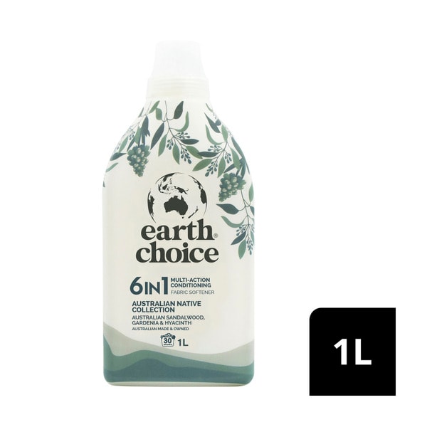 Earth Choice Fabric Softener Sandalwood Hardenia Hyacinth | 1L