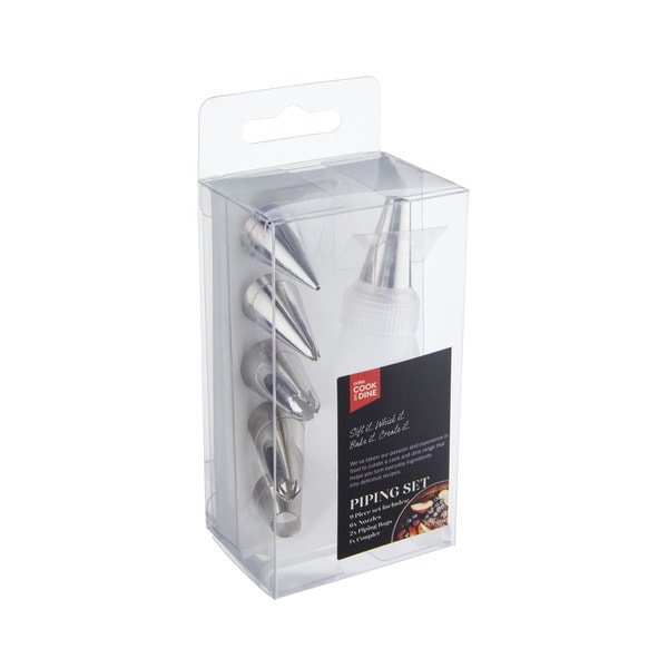 Cook & Dine Piping Set 9 pieces | 1 each