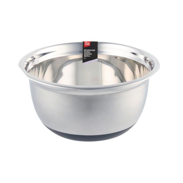Cook & Dine Stainless Steel Mixing Bowl 4L | 1 each