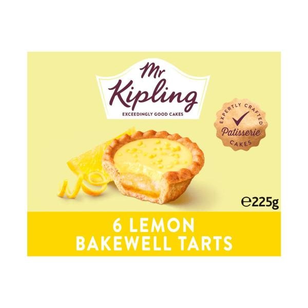 Mr Kipling Lemon Bakewell | 225g