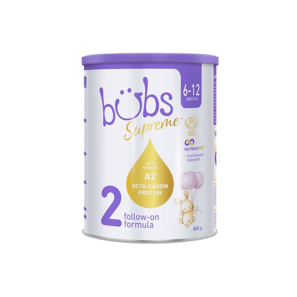 Bubs Supreme A2 Stage 2 Follow-On Formula | 800g