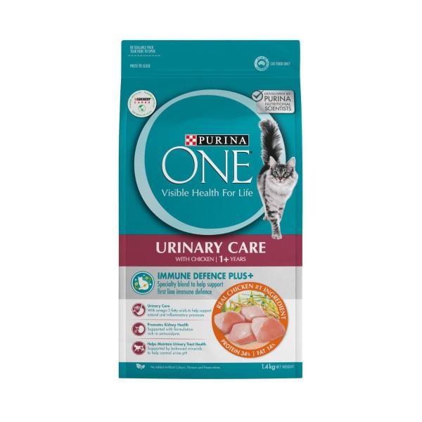 Purina One Adult Dry Cat Food Urinary Tract Health Chicken | 1.4kg