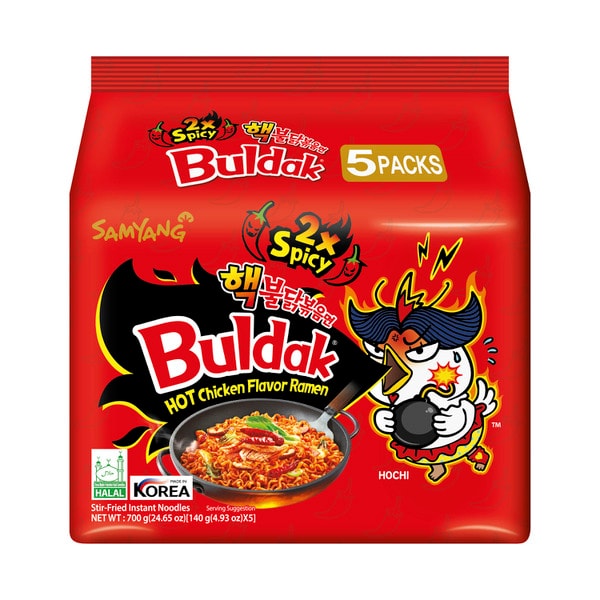 Samyang Hot Chicken Ramen Spicy Flavour 140g | 5 pack