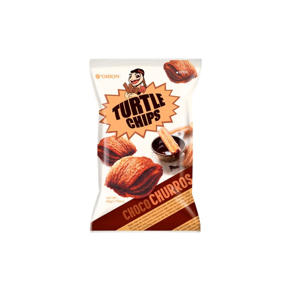 Orion Turtle Chips Choco Churros | 80g