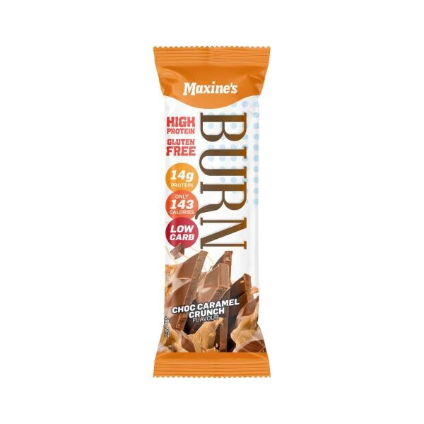 Maxines Burn Choc Caramel Crunch Bar | 40g
