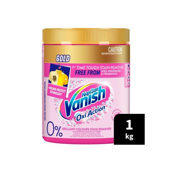 Vanish Napisan Gold Oxi Action 0% Stain Remover Powder | 1kg