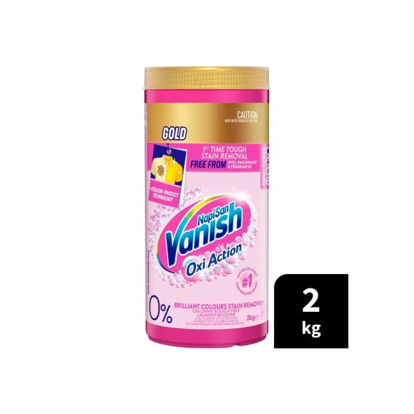Vanish Napisan Gold Oxi Action 0% Stain Remover Powder | 2kg