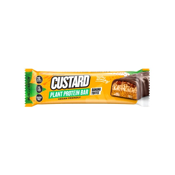 Muscle Nation CustardPlant Protein  Bar Banana Toffee | 50g