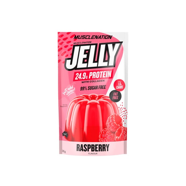Muscle Nation Protein Jelly Powder Raspberry | 30g