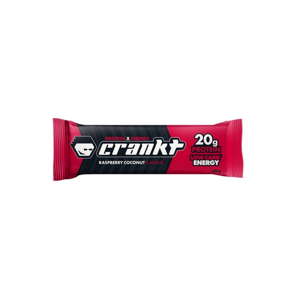 Crankt Protein + Energy Bar Raspberry Coconut | 60g