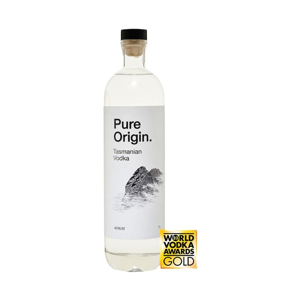 Pure Origin Tasmanian Vodka 1L | 1 Each