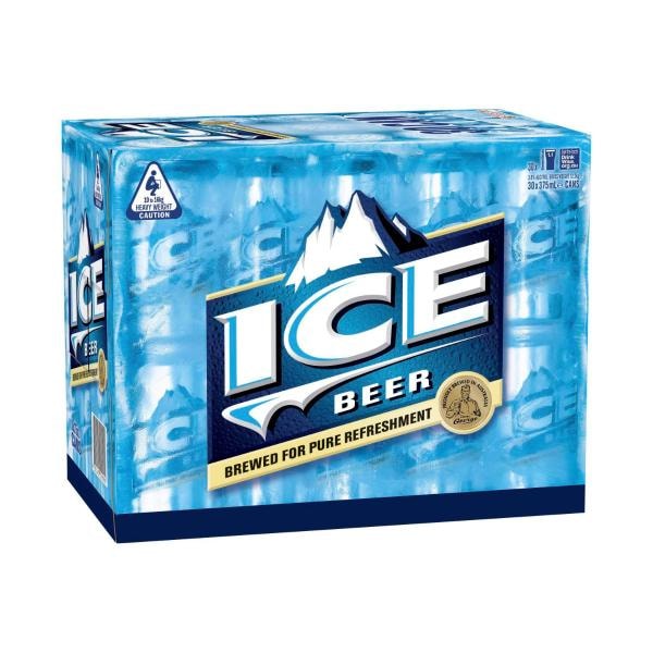 Ice Beer Block Can 375mL | 30 Pack