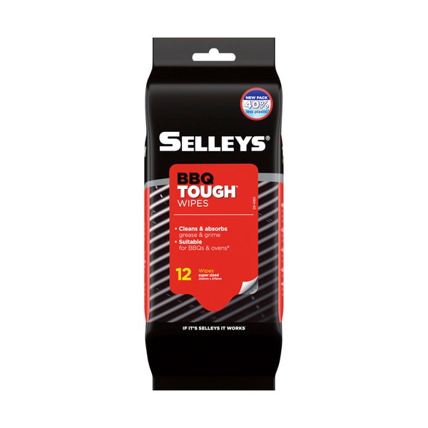 Selleys BBQ Tough 12 Wipes | 1 pack