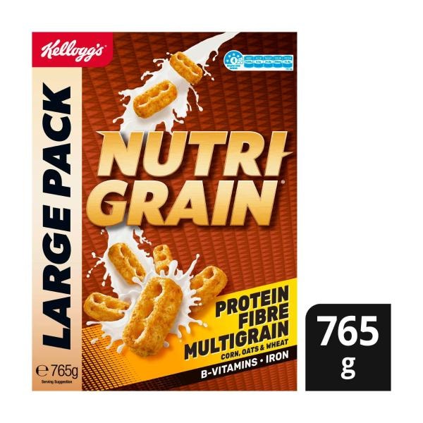 Kellogg's Nutri-Grain Protein Breakfast Cereal | 765g