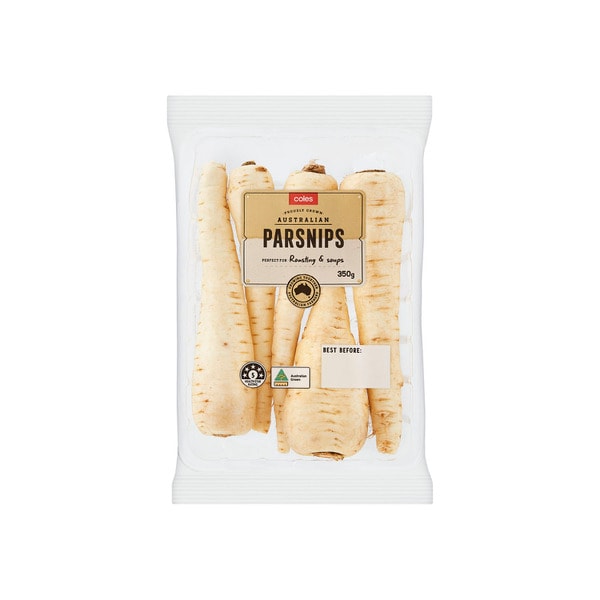 Coles Parsnips Prepacked | 350g