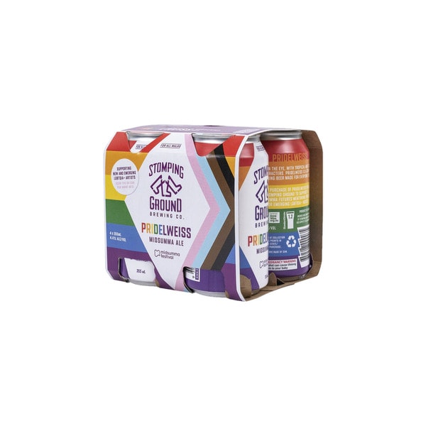 Stomping Ground Pridelweiss Can 355mL | 4 Pack