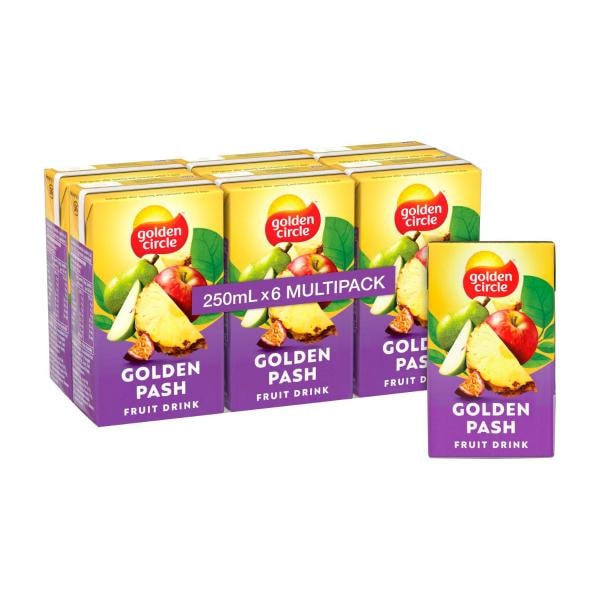Golden Circle Tetra Drink Golden Pash 6x250mL | 6 pack