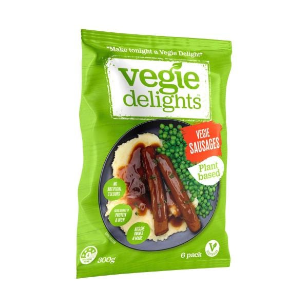 Vegie Delights Plant Based Vegie Sausages | 300g