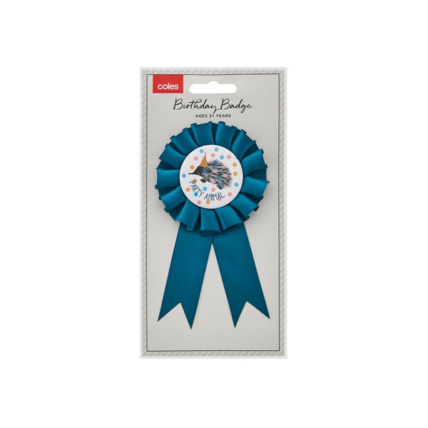 Coles Kids Birthday Badge | 1 each