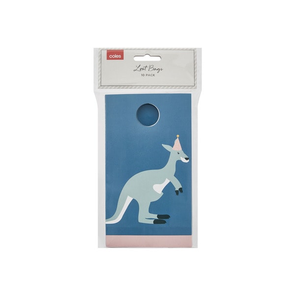 Coles Australiana Loot Bags | 10 pack