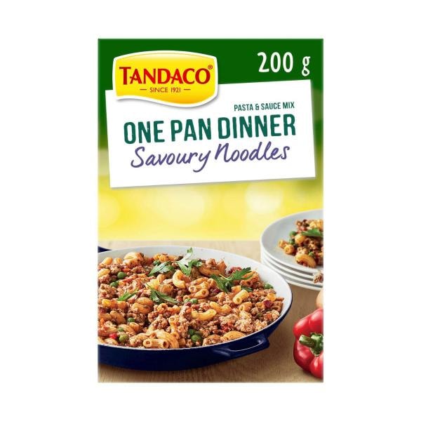 Tandaco Savoury Noodle Pasta & Sauce One Pan Dinner | 200g