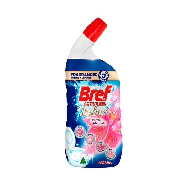 Bref Deluxe Active Gel Toilet Cleaner Delicate Magnolia | 600mL