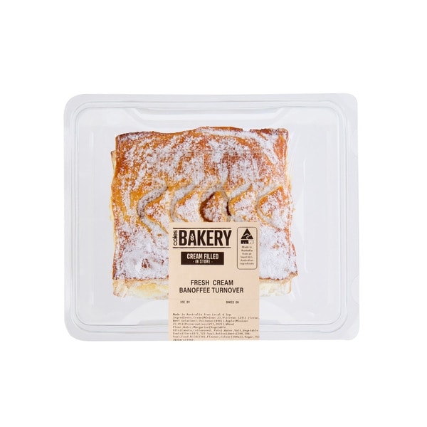 Coles Bakery Banoffee Turnover | 1 Pack