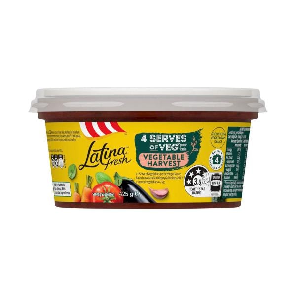 Latina Vegetable Harvest Pasta Sauce | 425g