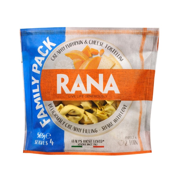 Rana Filled Pasta Pumpkin & Cheese Tortellini | 565g