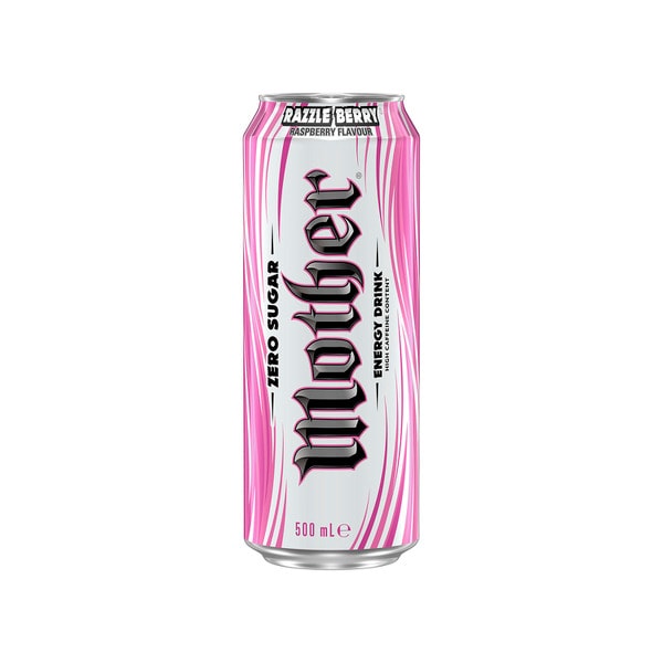 Mother Energy Drink Zero Sugar Razzleberry Can | 500mL