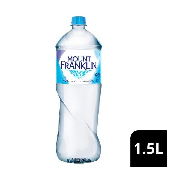Mount Franklin Spring Water Bottle | 1.5L