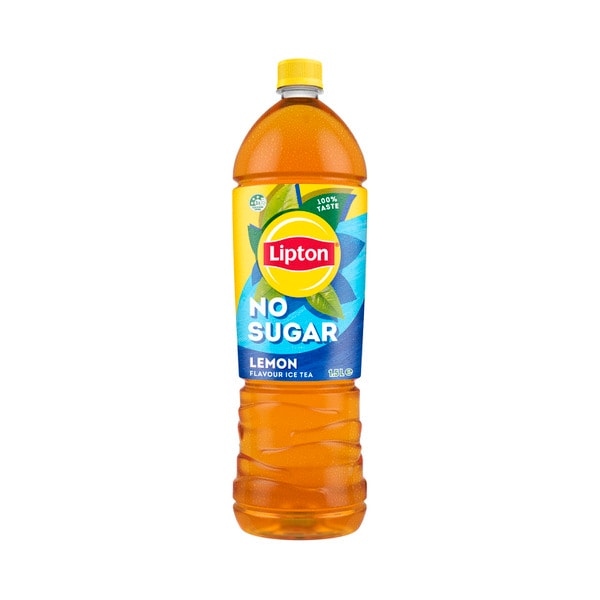 Lipton Ice Tea Sugar Free Ice Tea Lemon Iced Tea Bottle | 1.5L