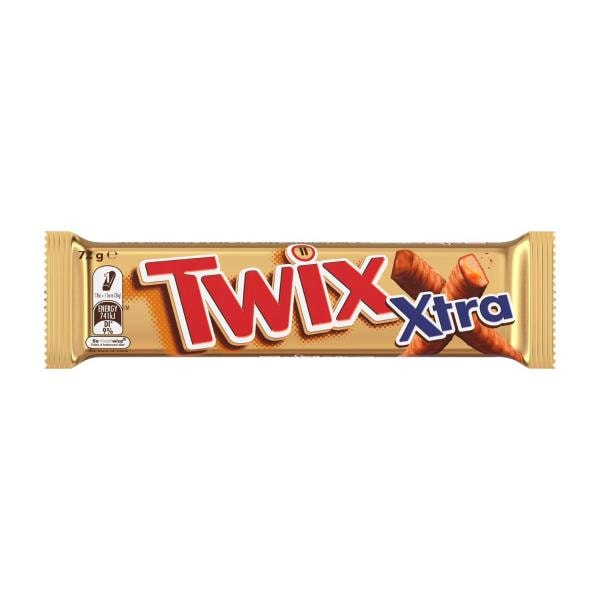 Twix Xtra Milk Chocolate Bar With Caramel Biscuit 2 Pack | 72g