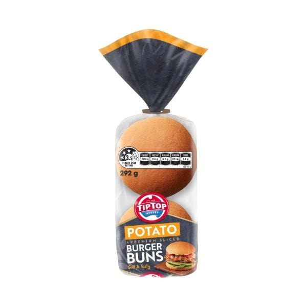 Tip Top Potato Bun | 4 pack