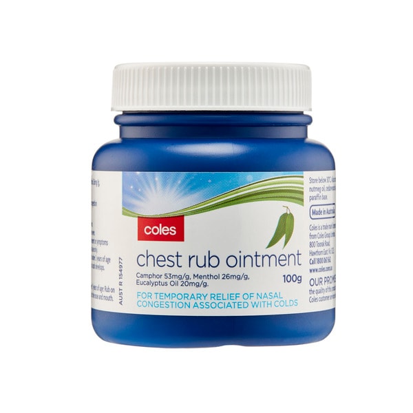 Coles Chest Rub | 100g