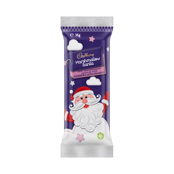 Cadbury Marshmallow Chocolate Christmas Santa | 35g