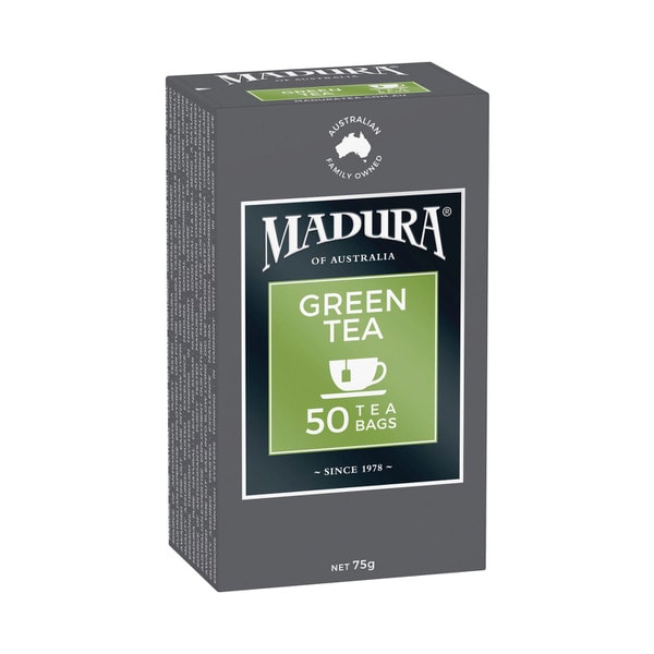 Madura Green Tea Bags 50 pack | 75g