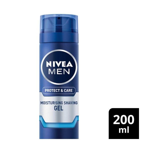 Nivea Men Moisturising Shaving Gel + Aloe Vera | 200mL