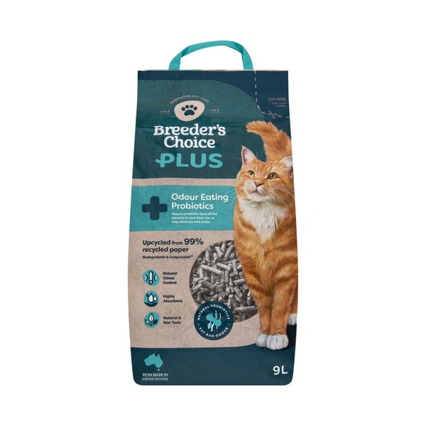 Breeder's Choice Plus Probiotic Cat Litter | 9L