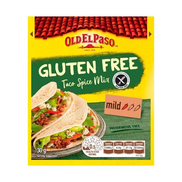 Old El Paso Gluten Free Taco Spice Mix | 30g