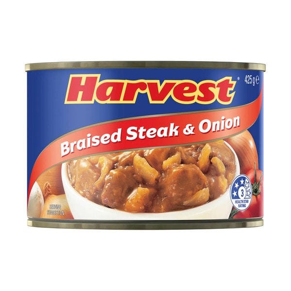 Harvest Braised Steak & Onions | 425g
