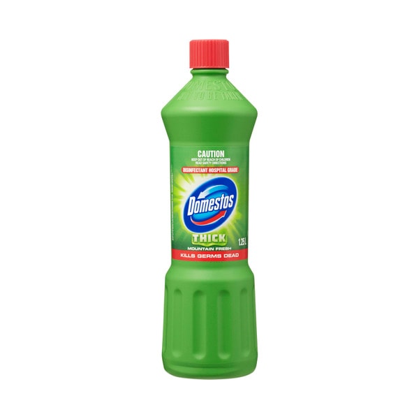 Domestos Disinfectant Bleach Toilet Cleaner Mountain Fresh | 1.25L