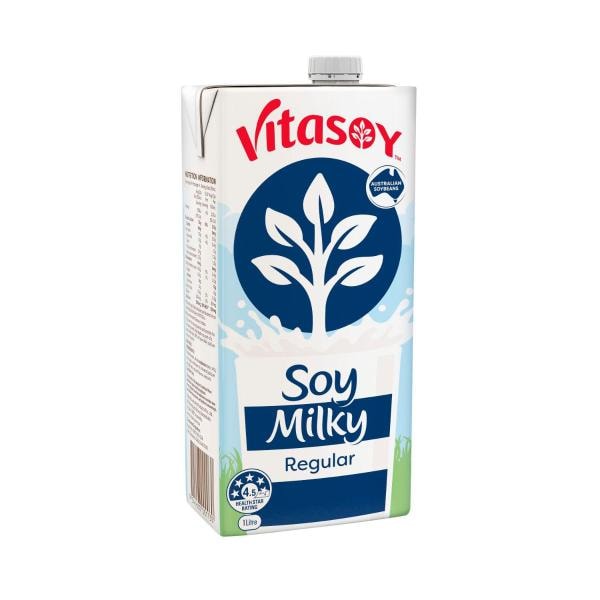 Vitasoy Soy Milky Regular Long Life Milk 1L | 1L