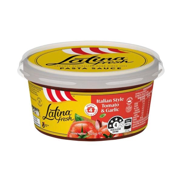 Latina Fresh Italian Tomato & Garlic Pasta Sauce | 425g