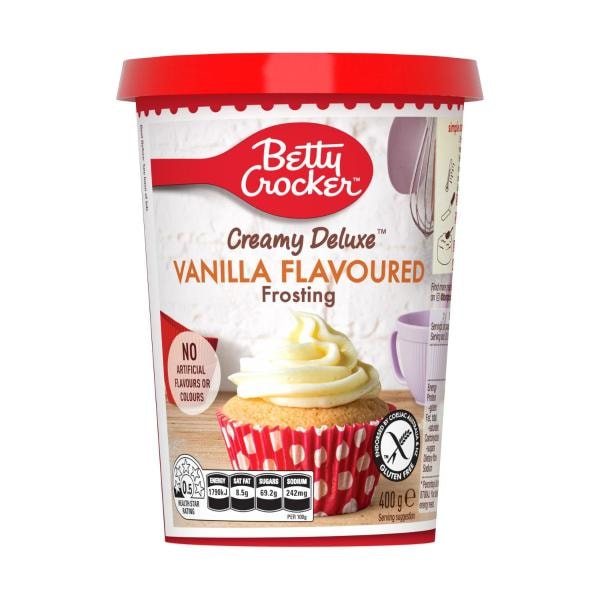 Betty Crocker Creamy Deluxe Vanilla Frosting | 400g