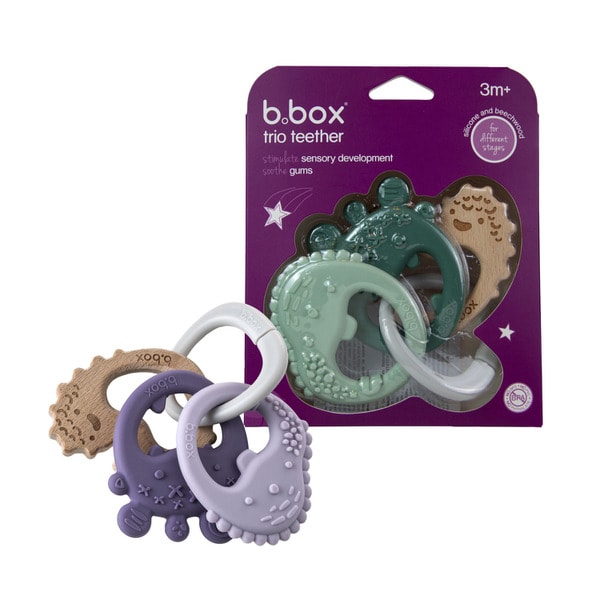 B.box Trio Teether Assorted | 1 each