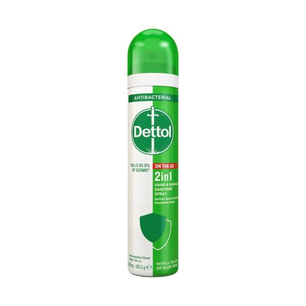 Dettol Sanitizer Spray With Aloe Vera Extracts | 90mL