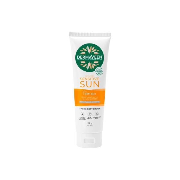 Dermaveen Sensitive Sunscreen SPF50+ | 100g